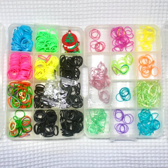 Rainbow Loom Rubber Bands, Loom, and Charms - Picture 2 of 4